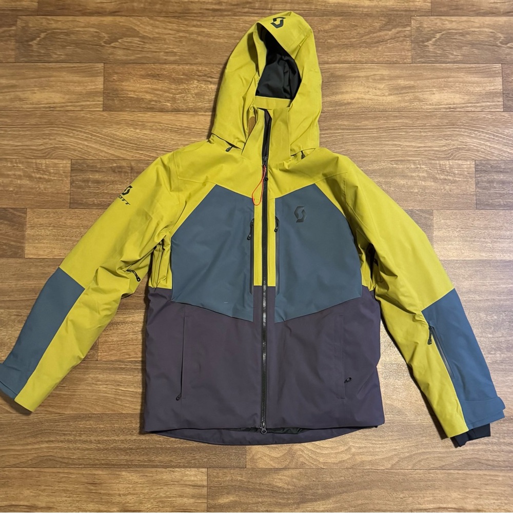 EUC Scott Sport Vertic Ripstop 3L Shell Ski Jacket - Picture 3 of 14